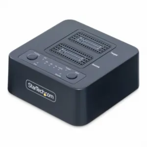 StarTech.com 1:1 M.2 NVMe Drive Duplicator, Standalone M.2 SSD Cloner/Copier