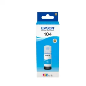 Epson 104 EcoTank Cyan ink bottle (WE)