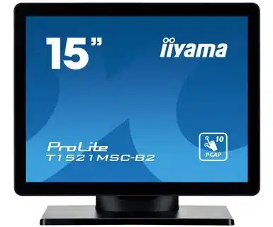 iiyama T1521MSC-B2 15 inch touchscreen monitor – afbeelding 2