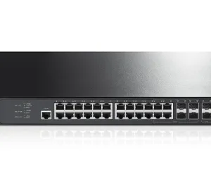 TP-Link JetStream Managed L3 Gigabit Ethernet (10/100/1000) 1U Zwart