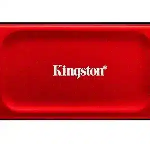 Kingston Technology 2TB XS1000 Red External USB 3.2 Gen 2 Draagbare Solid State Drive