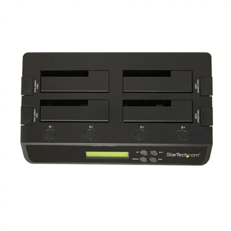 StarTech.com 4-Bay Hard Drive Cloner en Wisser, Standalone 1:3 HDD/SSD – afbeelding 3
