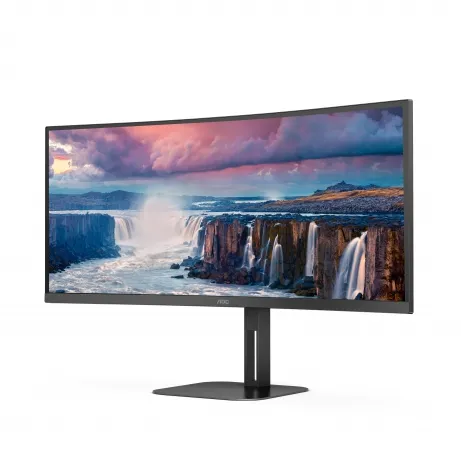 AOC CU34V5C 34 inch UWQHD 100 Hz curved monitor – afbeelding 2