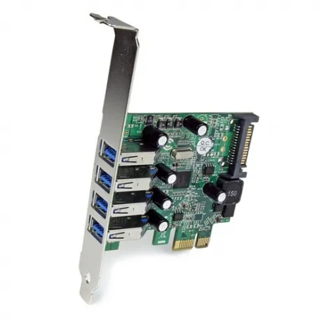 StarTech.com 4 Port PCI Express PCIe SuperSpeed USB 3.0 Controller Adapterkaart – afbeelding 4