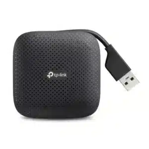 TP-Link UH400 interface hub USB 3.2 Gen 1 (3.1 Gen 1) Type-A 5000 Mbit/s Zwart