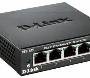 D-Link DES-105 Unmanaged L2 Zwart