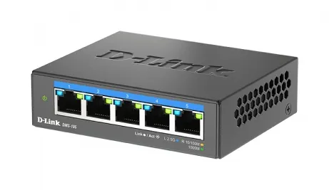 D-Link 5-poorts 2,5G Multi-Gigabit Desktop Switch – afbeelding 4