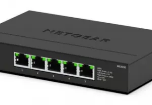 NETGEAR MS305E Unmanaged 2.5G Ethernet (100/1000/2500) Zwart