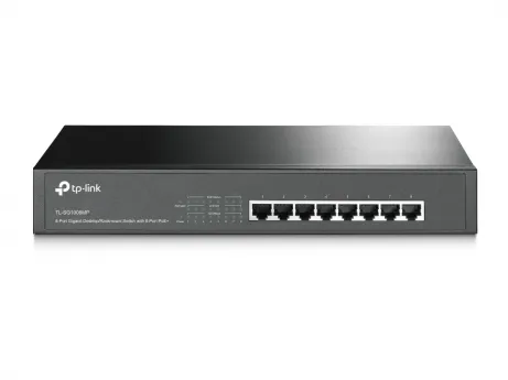 TP-Link TL-SG1008MP netwerk-switch Unmanaged Gigabit Ethernet (10/100/1000) Power
