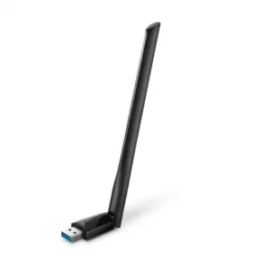 AC1300 High Gain Wi-Fi Dual Band USB Adapter 867Mbps at 5GHz + 400Mbps at 2.4GHz USB 3.0 1xHigh Gain External Antenna MU