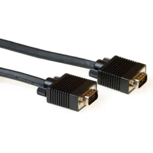 ACT 3 meter High Performance VGA kabel male-male zwart