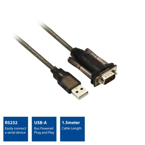 ACT Adapter USB naar serieel (RS-232) – afbeelding 2