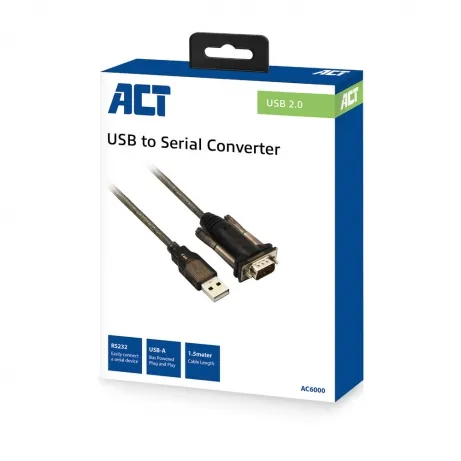 ACT Adapter USB naar serieel (RS-232) – afbeelding 4