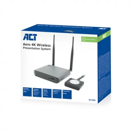ACT Aero 4K Draadloos Presentatiesysteem – afbeelding 3
