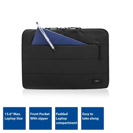 ACT City laptop sleeve 15,6 inch – afbeelding 2