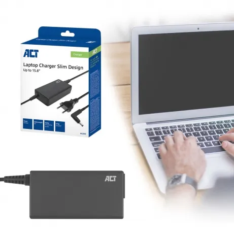 ACT Compacte laptoplader 65W (voor laptops tot 15,6 inch) – afbeelding 3