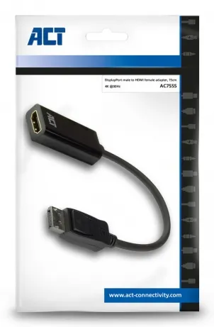 ACT DisplayPort naar HDMI female adapter – afbeelding 4