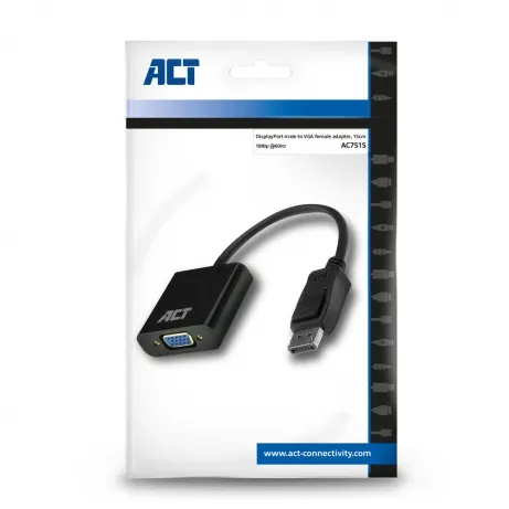 ACT DisplayPort naar VGA female adapter – afbeelding 4