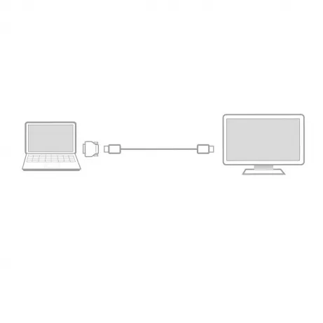 ACT DVI-D naar HDMI verloopadapter – afbeelding 3