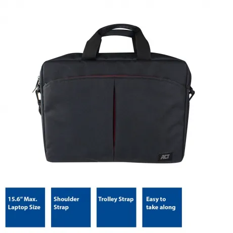 ACT Shoulder bag for laptops up to 16.1 inch – afbeelding 3