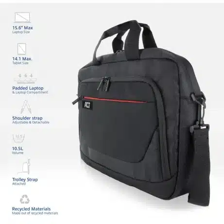 ACT Suburb schoudertas voor laptops tot 15,6 inch – afbeelding 2