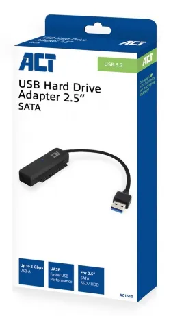 ACT USB 3.1 Gen1 (USB 3.0) to 2.5" SATA Adapter Cable for SSD / HDD – afbeelding 2