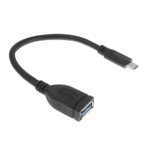 ACT USB 3.2 Gen2 OTG kabel C male - A female 0,2 meter