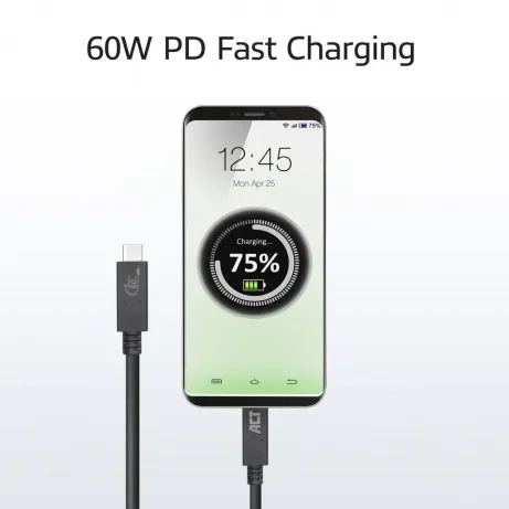 ACT USB-C Connection Cable USB 3.2 Gen1 (5Gbps) 60W – afbeelding 4