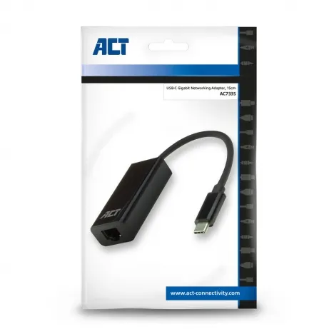 ACT USB-C Gigabit netwerkadapter – afbeelding 2