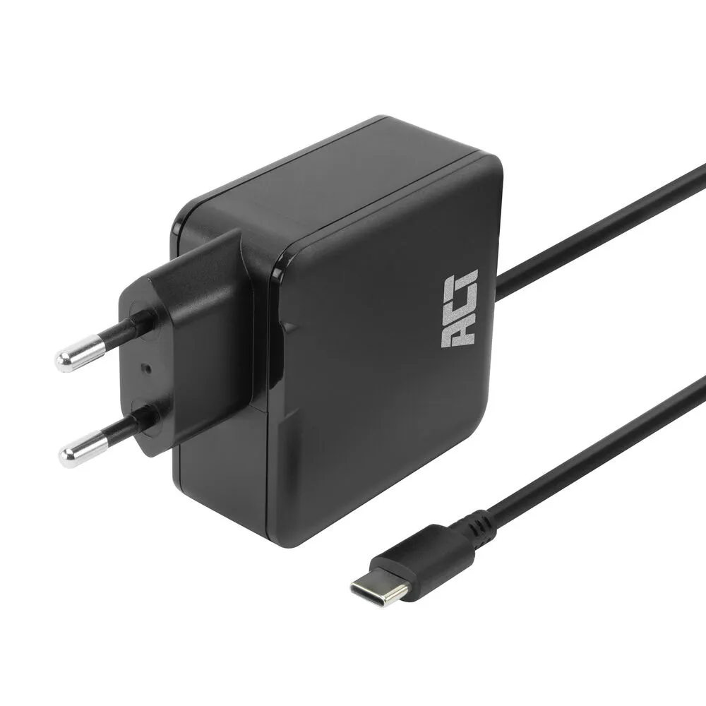 ACT USB-C laptop wall charger 65W with Power Delivery profiles – afbeelding 2