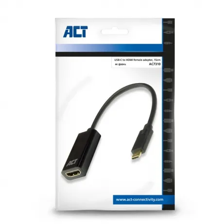 ACT USB-C naar HDMI female adapter – afbeelding 2