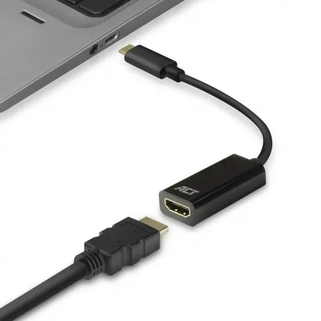 ACT USB-C naar HDMI female adapter 4K
