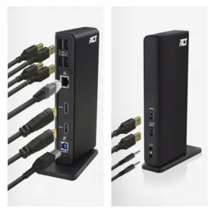 ACT USB-C / USB-A dual docking station