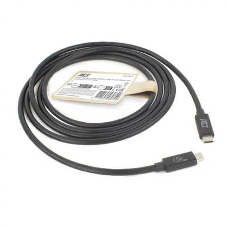 ACT USB4 20Gbps 240W USB Type-C kabel – afbeelding 2