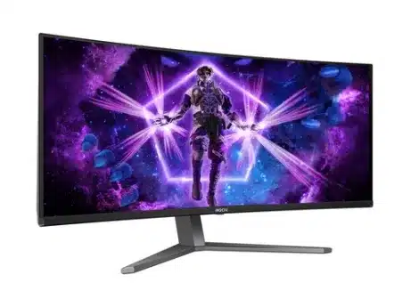 AOC AG346UCD 34 inch UWQHD 175 Hz gaming curved monitor – afbeelding 2