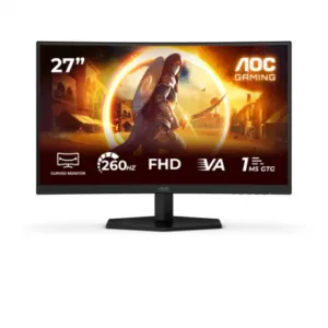 AOC C27G42ZE 27 inch Full HD 260 Hz gaming curved monitor