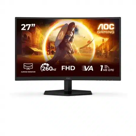 AOC C27G42ZE 27 inch Full HD 260 Hz gaming curved monitor