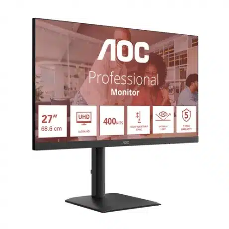 AOC U27E4CV monitor – afbeelding 3