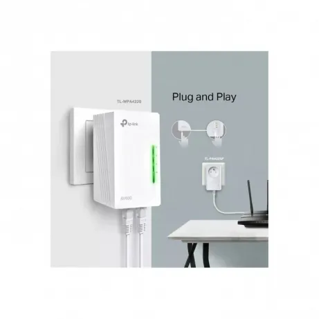 AV600 WiFi PLC Starter Kit TL-WPA4225 KIT(FR) – afbeelding 3