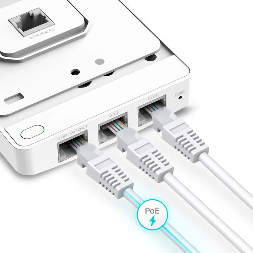 AX1800 Wall Plate WiFi 6 Access Point EAP615-WALL – afbeelding 3