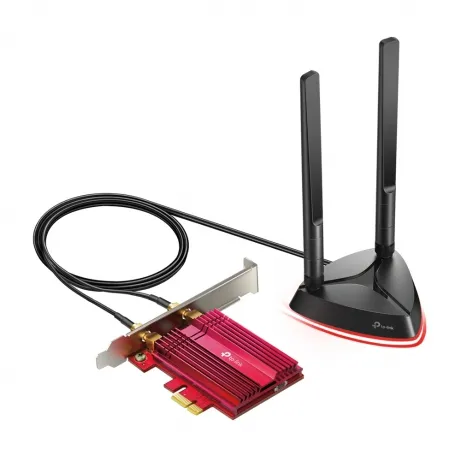 AX3000 Wi-Fi 6 Bluetooth 5.0 PCI Express Adapter 2402Mbps at 5 GHz + 574Mbps at2.4 GHz Include High Gain Antennas withEx – afbeelding 2