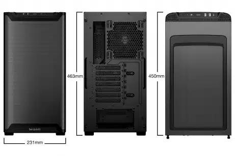 be quiet! PURE BASE 501 Airflow Black Midi Tower Zwart – afbeelding 2