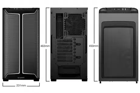 be quiet! Pure Base 501 DX Black Midi Tower Zwart – afbeelding 2