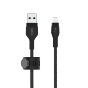 BELKIN Boost Charge USB-A to LTG Braided Silicon 1M Black