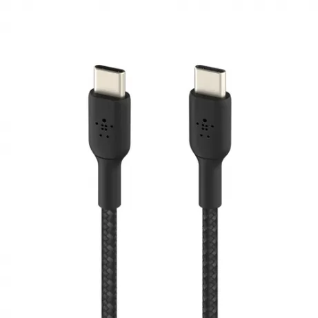 BELKIN BOOST CHARGE USB-C to USB-C Cable Braided 2m Black – afbeelding 2
