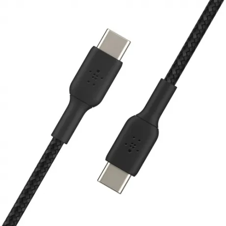 BELKIN BOOST CHARGE USB-C to USB-C Cable Braided 2m Black – afbeelding 4