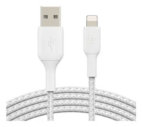 BELKIN Braided A-LTG 1M WHT – afbeelding 2