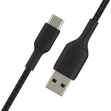 BELKIN Braided C-A 1M BLK – afbeelding 2