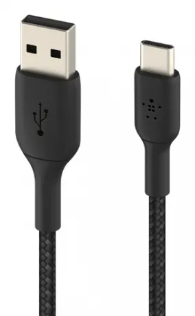 BELKIN Braided C-A 1M BLK – afbeelding 4