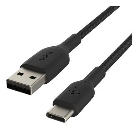 BELKIN Braided C-A 1M BLK